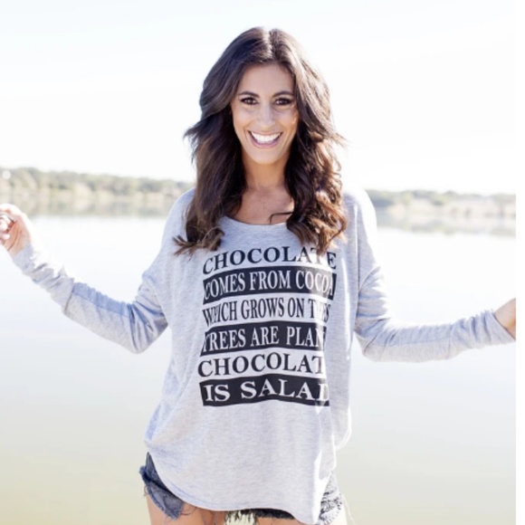 NWT Sun Lovin Roots Long Sleeve Tee - Picture 2 of 7